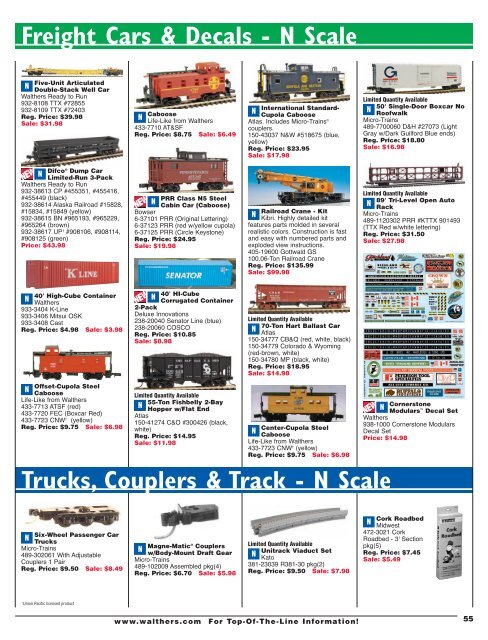 HO Scale - Walthers