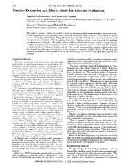 Catalyst Evaluation and Kinetic Study for Ethylene Production