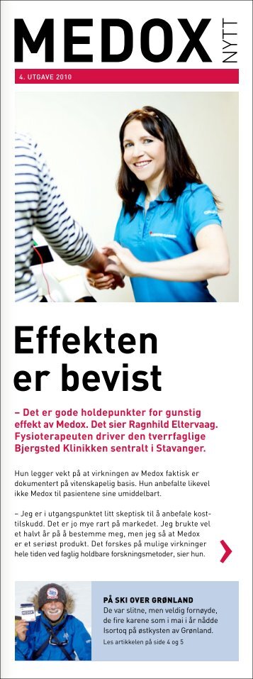 Effekten er bevist - Medox