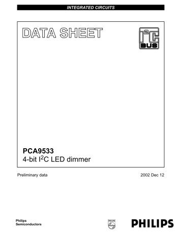 PCA9533 4-bit I C LED dimmer - E-LAB Computers
