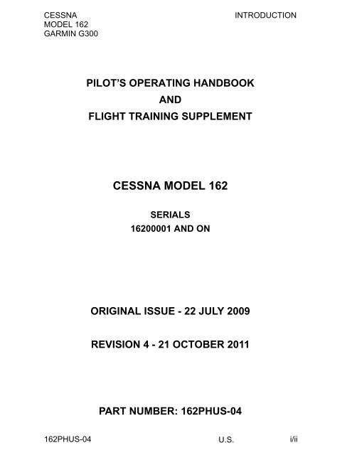 Model 162 - Cessna