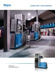 GLOBAL STARÃ¢Â„Â¢ V FUEL DISPENSER - Wayne