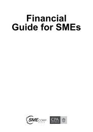 Financial Guide for SMEs - SME Corporation Malaysia