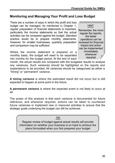 Financial Guide for SMEs - SME Corporation Malaysia