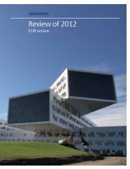 Review of 2012 â EUR - Skanska