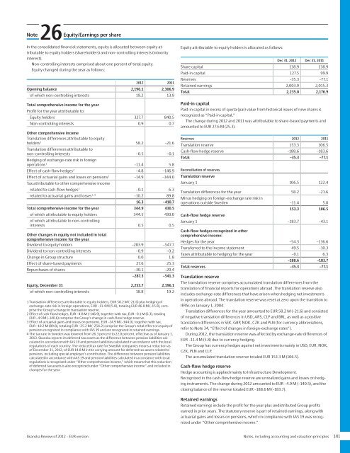 Review of 2012 â EUR - Skanska