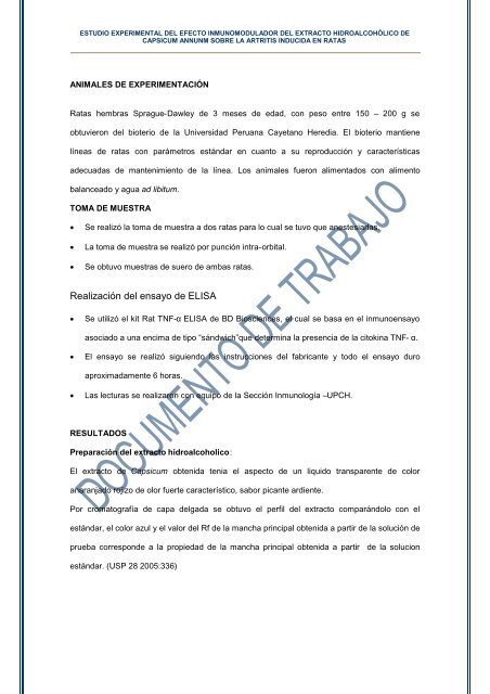 ESTUDIO EXPERIMENTAL DEL EFECTO ... - BVS - INS