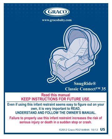 SnugRideÂ® Classic Connectâ¢ 35 - Graco