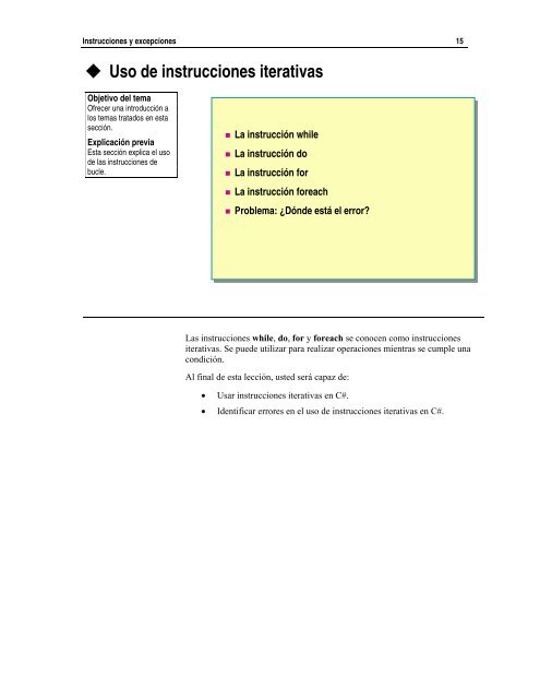 Instrucciones y excepciones.pdf - Willy .Net