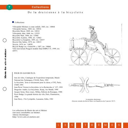 MAQUETTE CNAM- BICYCLETTE.pdf - MusÃ©e des arts et mÃ©tiers