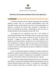 Protocolo de vigilância epidemiológica de Influenza 2013