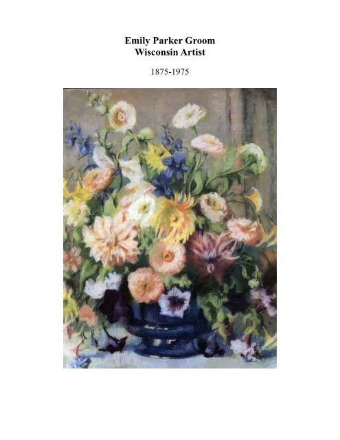 Emily Parker Groom Wisconsin Artist - Emily Groom Gallery