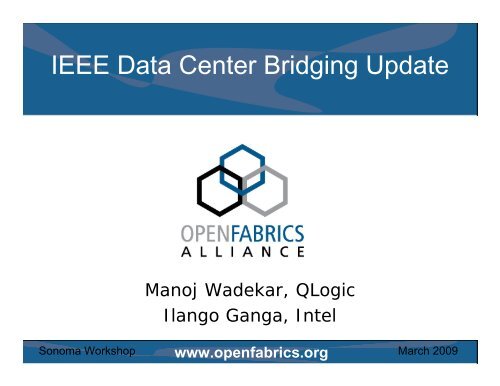 IEEE Data Center Bridging Update