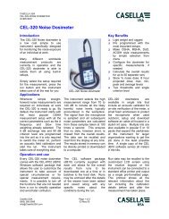 CEL-320 Noise Dosimeter - Hotzonewv.com