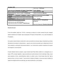 Accidente 1369 Lugar del suceso: Aeropuerto âEl Tepualâ Puerto ...