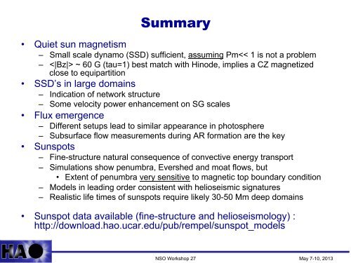 Numerical Simulations of Solar Magneto-Convection