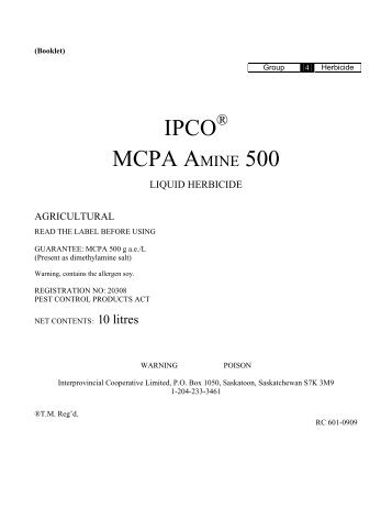 IPCO MCPA AMINE 500