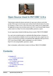 Open Source Used in RV110W Version 1.2.0.x - Cisco Systems, Inc