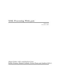 Documentation (PDF) - XML Processing with GNU Awk - SourceForge