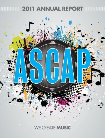 2011 ANNUAL REPORT - ascap