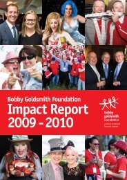 2010 Annual Report.pdf - The Bobby Goldsmith Foundation