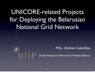 M.Sc. Andrew Lukoshko - Unicore