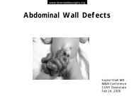 Abdominal Wall Defects - Department of Surgery at SUNY ...