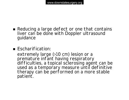 Abdominal Wall Defects - Department of Surgery at SUNY ...