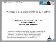 Planlegging og gjennomfÃ¸ring av riggflytt