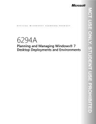 Planning and Managing WindowsÂ® 7 Desktop Deployments and ...