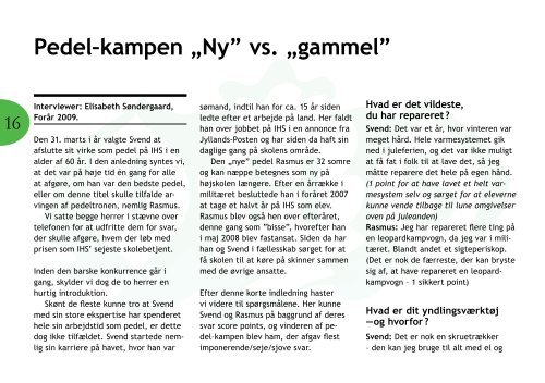 Pedel–kampen „Ny” vs. „gammel”