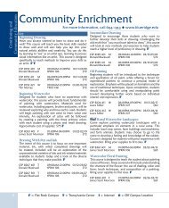 Community Enrichment - Blue Ridge Community College
