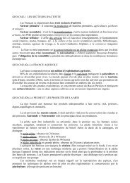 GEO CM2-1 LES SECTEURS D'ACTIVITE Les ... - Enseignons.be