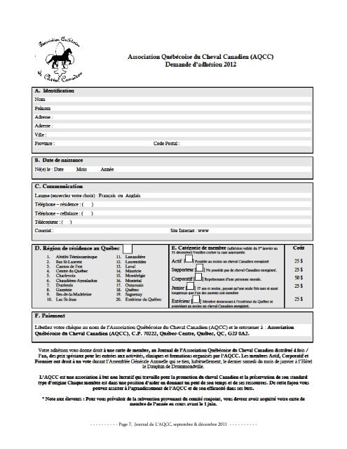 Volume 13-3 Septembre et Décembre 2011 - Association ...