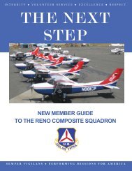 New Member Guide PDF - Nevada Wing - Civil Air Patrol