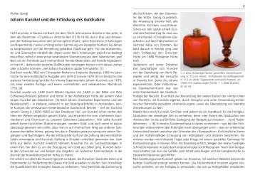 Johann Kunckel und die Erfindung des Goldrubins - Altes Glas ...