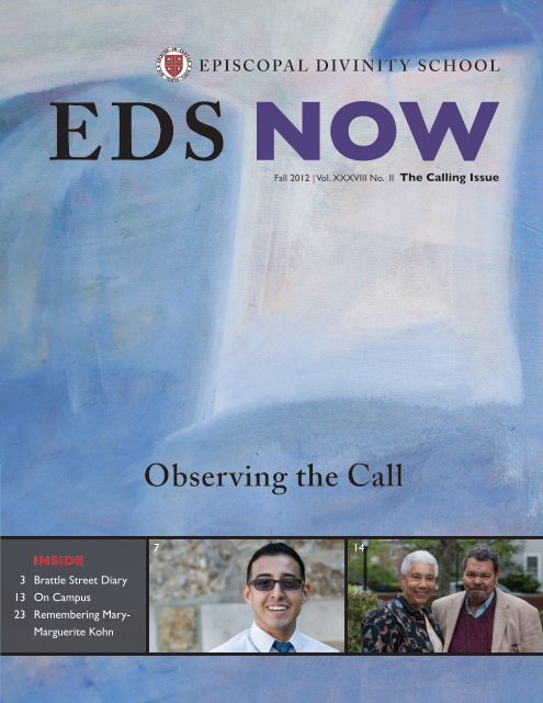 Fall 2012 Issue [PDF] - Episcopal Divinity School