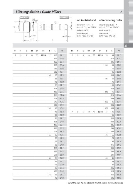 10.1_lay_NT Preisliste 2012.indd - Schumag AG