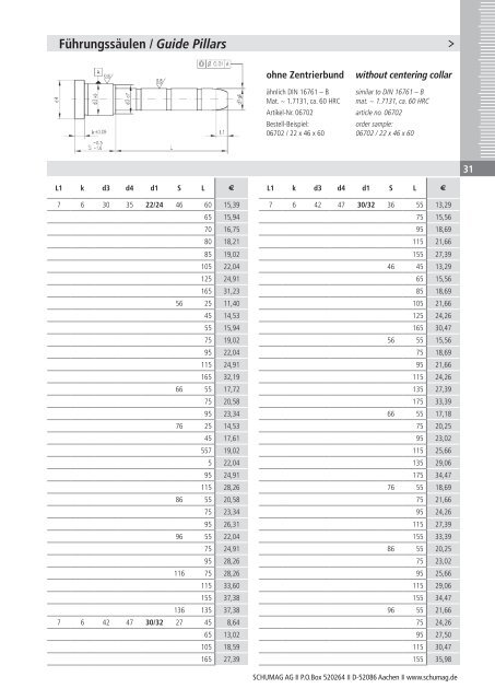 10.1_lay_NT Preisliste 2012.indd - Schumag AG