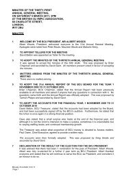 March 2011 AGM Minutes - British Canoe Union