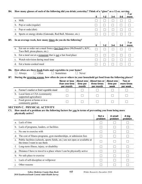 Yellow Medicine County Data Book