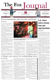 Local musicians play for fun and fame - University of Wisconsin-Fox ...
