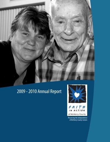 2009 - 2010 Annual Report - Faith in Action of McHenry County