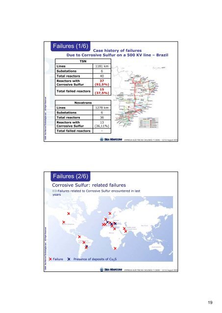 âDBDS & CORROSION FREEâ Programme: Diagnosis and ... - CigrÃ©