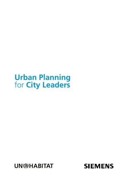 Urban Planning for City Leaders - Cities Alliance