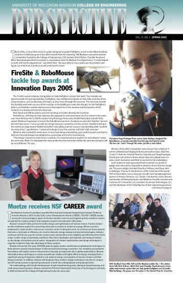 FireSite & RoboMouse tackle top awards at Innovation Days 2005