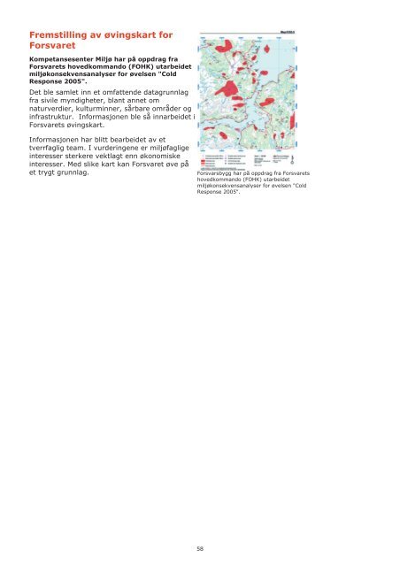 Forsvarsbygg Ã¥rsrapport 2005