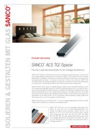 Produktinfo TGI Spacer 02_2011:SANCO PI Plus EN - Simon Glas