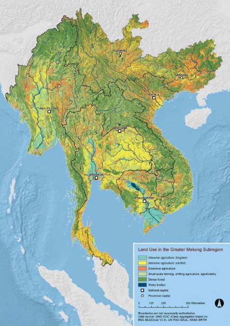 Agricultural Land in the GMS (thousand hectare) in ... - GMS-EOC