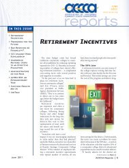 Retirement Incentives - Association of California Community College ...